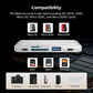 SmallRig 5-in-1 Memory Card Reader Docking Station for SD / SDHC / SDXC / Micro SD SDHC SDXC with 65W PD Fast Charging / Data Transfer, Dual SD/TF Slots and USB-C USB-A Ports | 4746