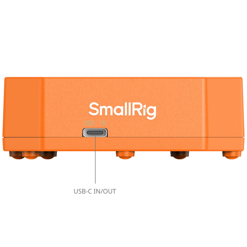 SmallRig 4-Channel NP-FZ100 Battery Charger - PD 60W Type C Fast Charging Station for SONY Cameras FX3, a1, ZV-E1, a7R IV, a7 III, a9 II, a7S III, a6700, FX30, a6600, a7C, a7 IV, a7C II, a7CR, a7R III, a7R V, ZV-E10 II | 4839