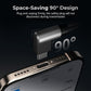 SmallRig Dual SD/TF USB 3.0 4.0 Magnetic MagSafe Memory Card Reader with SDXC / microSDXC Slots, High-Speed 104MB/s 312MB/s Data Transfer, 90° Angled Connector for Smartphones | 4869 4870