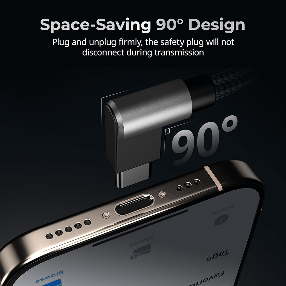 SmallRig Dual SD/TF USB 3.0 4.0 Magnetic MagSafe Memory Card Reader with SDXC / microSDXC Slots, High-Speed 104MB/s 312MB/s Data Transfer, 90° Angled Connector for Smartphones | 4869 4870