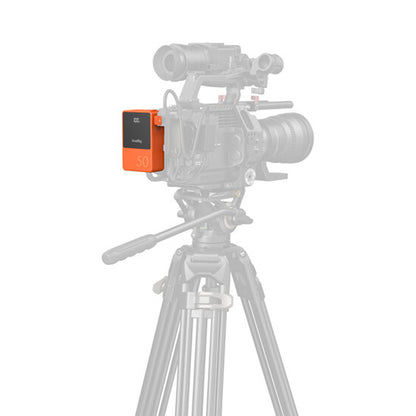 SmallRig VB50 Mini V Mount Battery (50Wh) with Safe & Fast Bi-Directional Charging, Multiple Interfaces & OLED Display for Cameras, Camcorders, Drones, Gimbals, Phones, Tablets, Laptops, Video Lights & Field Monitors | 3579 Black