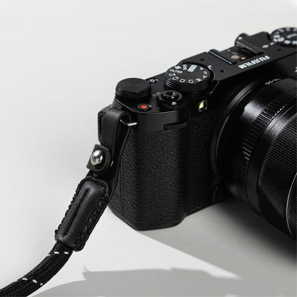 SmallRig Half Case Kit + Wrist / Shoulder Strap and Accessories with Leather Exterior and Foamed Hand Grip for FUJIFILM X-M5 Mirrorless Camera
