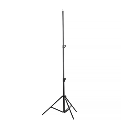 SmallRig LA-S280 Aluminum Alloy Spring Cushioned 3-Section Light Stand with 5Kg Load Capacity, 110" Max Height and 5/8" Stud with 1/4"-20 Screw Mount for Lighting and Studio Equipment