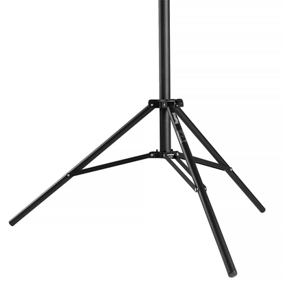 SmallRig LA-S280 Aluminum Alloy Spring Cushioned 3-Section Light Stand with 5Kg Load Capacity, 110" Max Height and 5/8" Stud with 1/4"-20 Screw Mount for Lighting and Studio Equipment