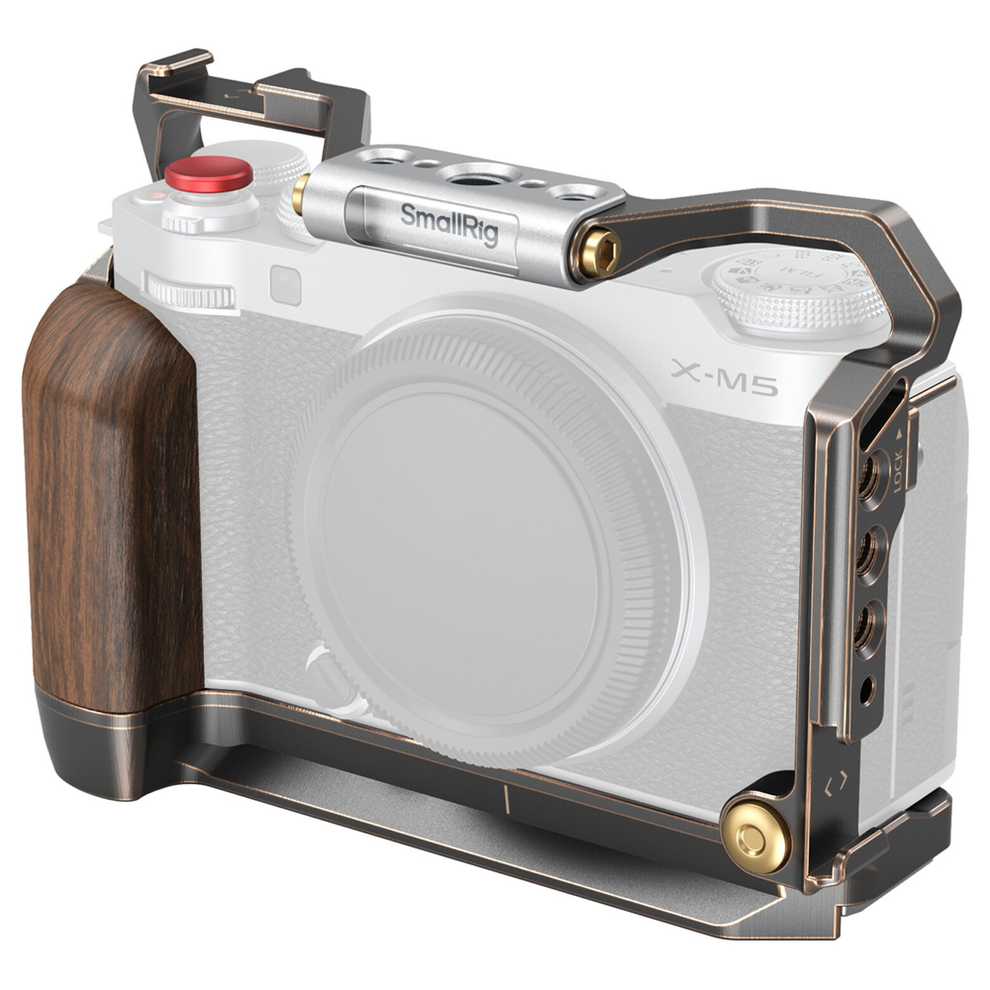 SmallRig Retro Camera Formfitting Cage Kit And Wooden Grip For FUJIFIL smallrig-retro-camera-formfitting-cage-kit-and-wooden-grip-for-fujifil