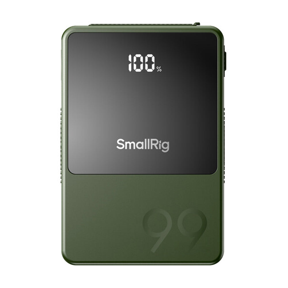 SmallRig VB99 Series Mini V Mount Battery (99Wh) with Safe & Fast Bi-Directional Charging & Multiple Interfaces for Cameras, Camcorders, Drones, Gimbals, Phones, Tablets, Laptops, Video Lights & Field Monitors | 3580 4929 4930 4292 4608