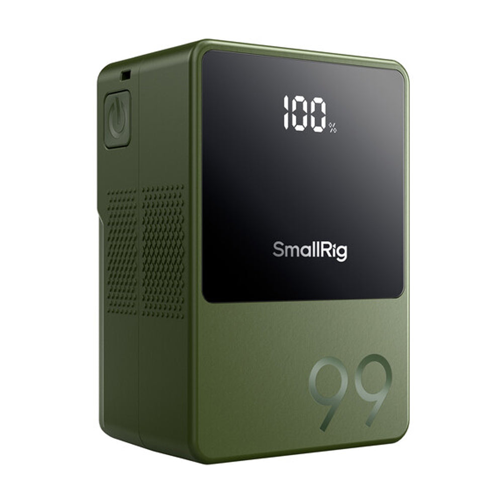 SmallRig VB99 Series Mini V Mount Battery (99Wh) with Safe & Fast Bi-Directional Charging & Multiple Interfaces for Cameras, Camcorders, Drones, Gimbals, Phones, Tablets, Laptops, Video Lights & Field Monitors | 3580 4929 4930 4292 4608