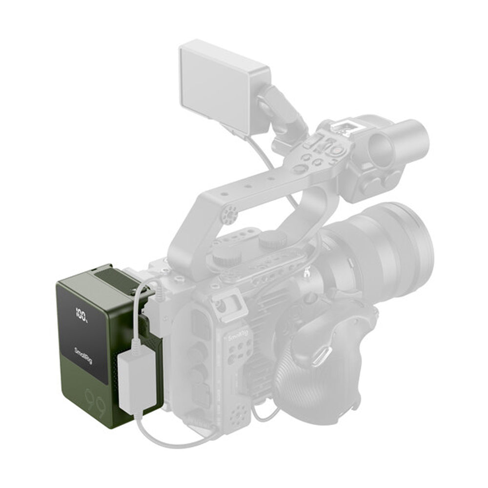 SmallRig VB99 Series Mini V Mount Battery (99Wh) with Safe & Fast Bi-Directional Charging & Multiple Interfaces for Cameras, Camcorders, Drones, Gimbals, Phones, Tablets, Laptops, Video Lights & Field Monitors | 3580 4929 4930 4292 4608