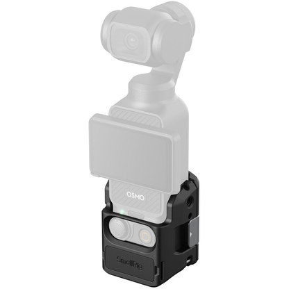 SmallRig Aluminum Cage Kit for DJI Osmo Pocket 3 Action Camera with Magnetic QR Quick Release Mount, Multiple 1/4"-20 Threaded Screws, 2-Prong Folding Mount and Wrist Strap