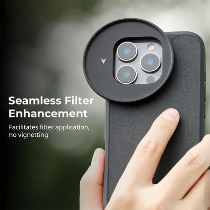 SmallRig FilMov Threaded 67mm T-Mount Lens Filter Adapter Ring with Magnetic Attachment for iPhone 16 Pro Series Cages and Cases | 5173