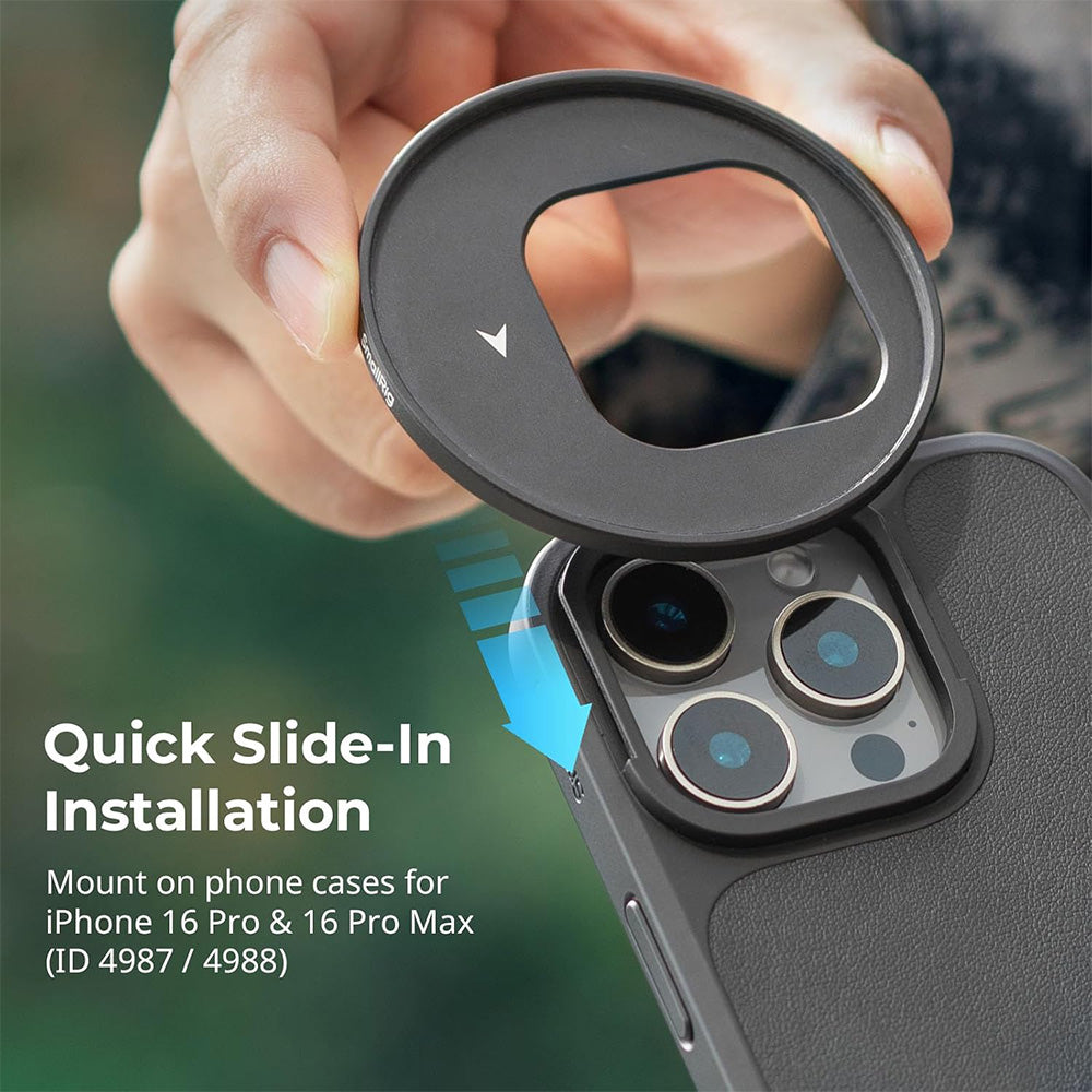 SmallRig FilMov Threaded 67mm T-Mount Lens Filter Adapter Ring with Magnetic Attachment for iPhone 16 Pro Series Cages and Cases | 5173 | JG Superstore