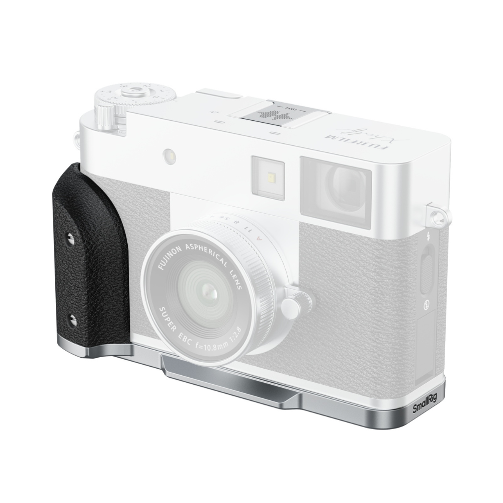 SmallRig L-Shaped Mount Plate for FUJIFILM X half with Silicon Handle Grip, Hot Shoe Cover and 1/4" Screw Mount, Flat Head Wrench for Camera Accessories | 5332 | 5216 | 5217