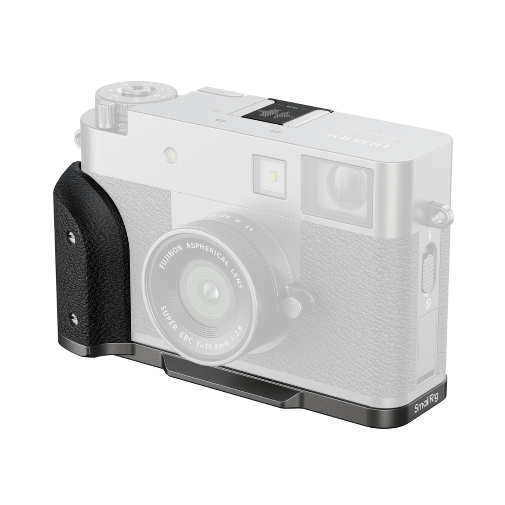 SmallRig L-Shaped Mount Plate for FUJIFILM X half with Silicon Handle Grip, Hot Shoe Cover and 1/4" Screw Mount, Flat Head Wrench for Camera Accessories | 5332 | 5216 | 5217