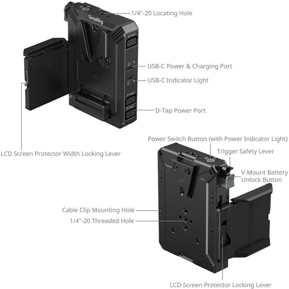 SmallRig V-Mount Battery Plate | 5228