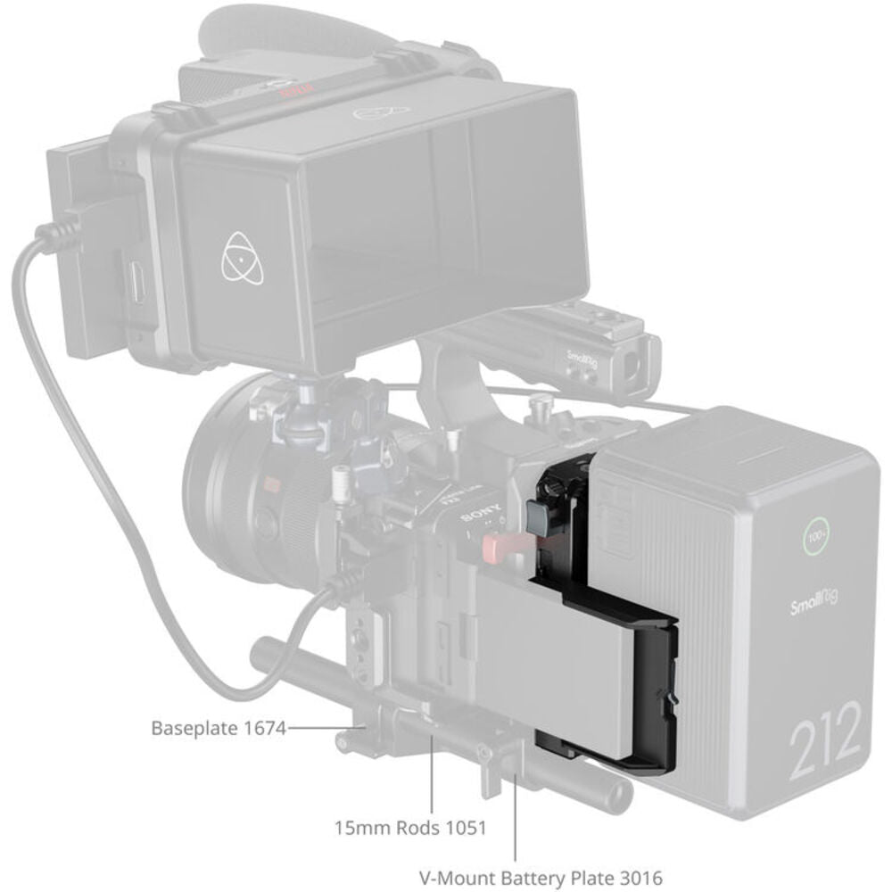 SmallRig V-Mount Battery Plate | 5228