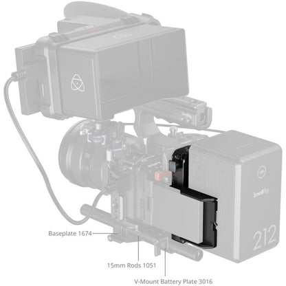 SmallRig V-Mount Battery Plate | 5228