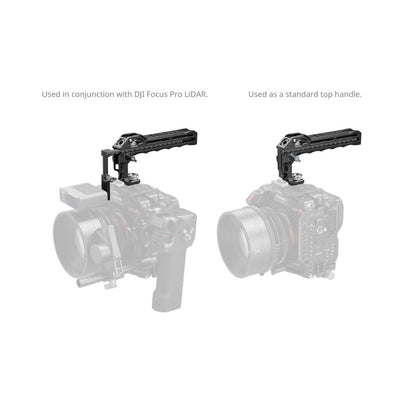 SmallRig Top Handle for DJI Focus Pro LiDAR with Adjustable Telescoping Rail, Measuring Scale & Multiple Mounts for Camera Cage Accessories | 5236