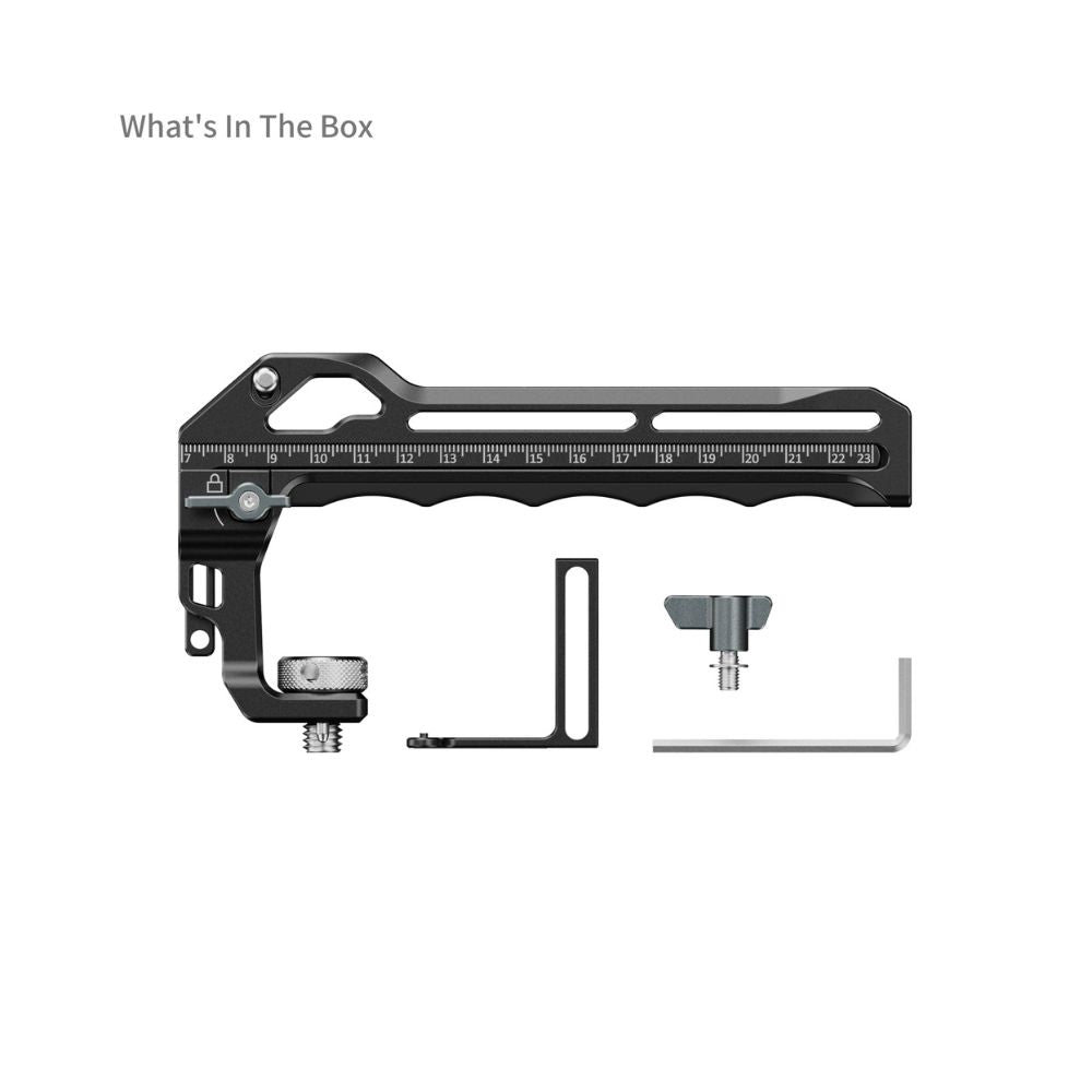 SmallRig Top Handle for DJI Focus Pro LiDAR with Adjustable Telescoping Rail, Measuring Scale & Multiple Mounts for Camera Cage Accessories | 5236