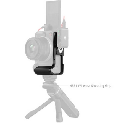 SmallRig L-Shaped Handle Grip Mount Plate for Canon EOS R50 V with Arca-Type Plate, Bottom Cold Shoe Mount and Full Battery Access | 5429 | 5430