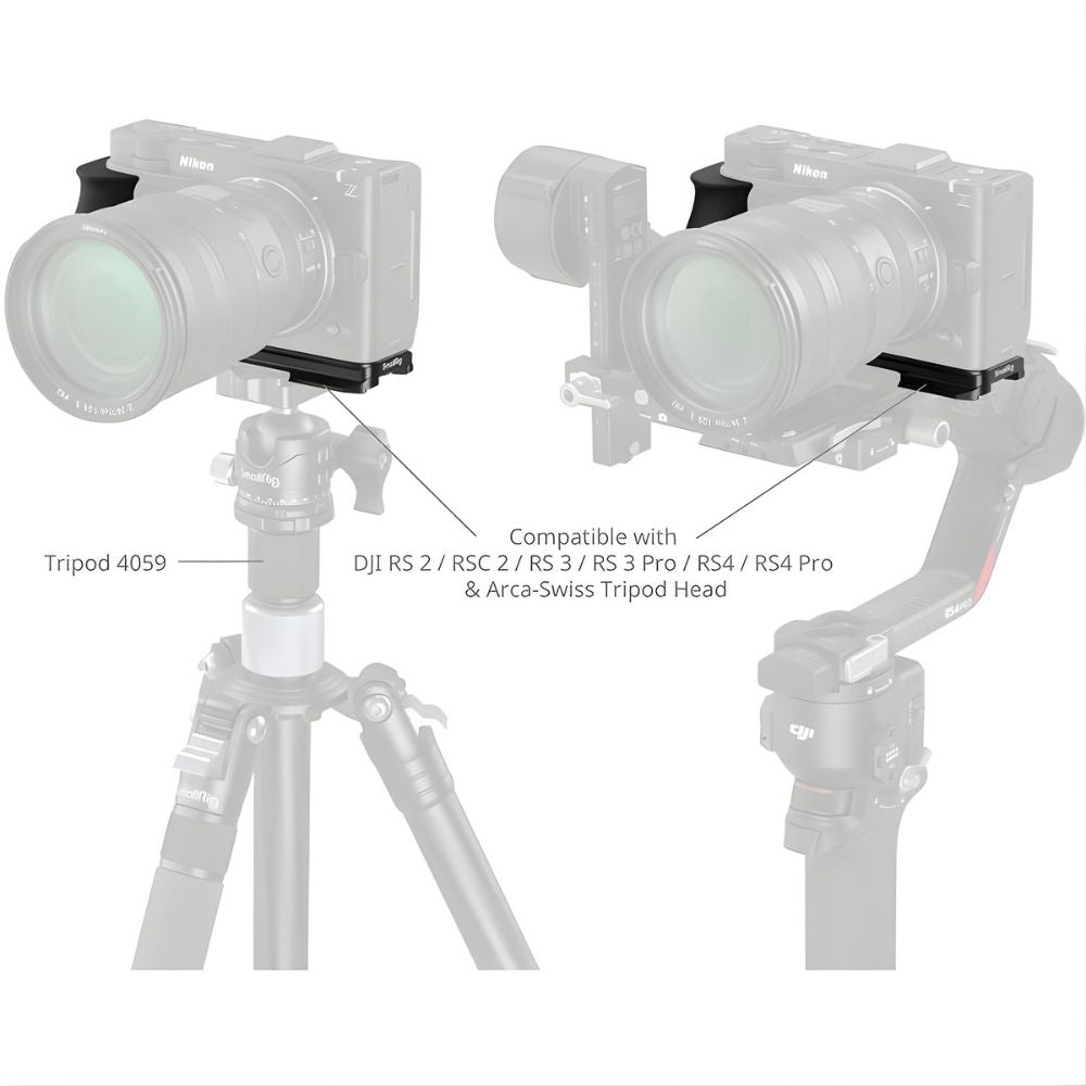 SmallRig Formfitting Camera Cage Kit for Nikon ZR Mirrorless Camera