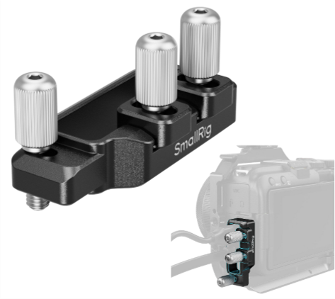SmallRig HDMI & USB-C Cable Clamp for Canon EOS R50 V Cage, Secure Camera Connection, Aluminum Alloy Build | 5534