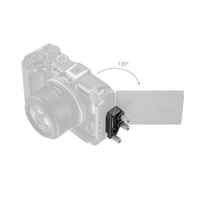 SmallRig HDMI & USB-C Cable Clamp for Canon EOS R50 V Cage, Secure Camera Connection, Aluminum Alloy Build | 5534