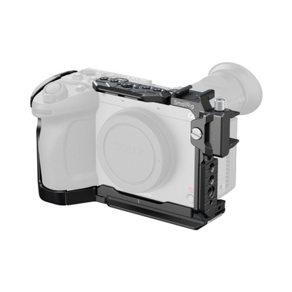 SmallRig Camera Cage Kit for Sony FX2 with Battery Plate, Rotating Top Handle & XLR Handle Extension