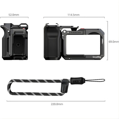 SmallRig Camera Cage Kit for DJI Osmo Action 5 Pro/4/3 | 5602