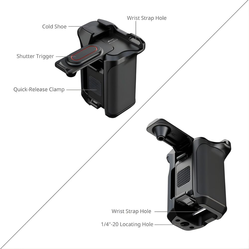 SmallRig Camera Cage Kit for DJI Osmo Action 5 Pro/4/3 | 5602