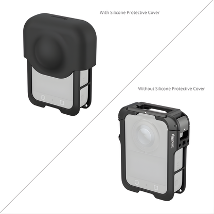 SmallRig Cage Kit for DJI Osmo 360 Action Camera with Silicone Protective Cover