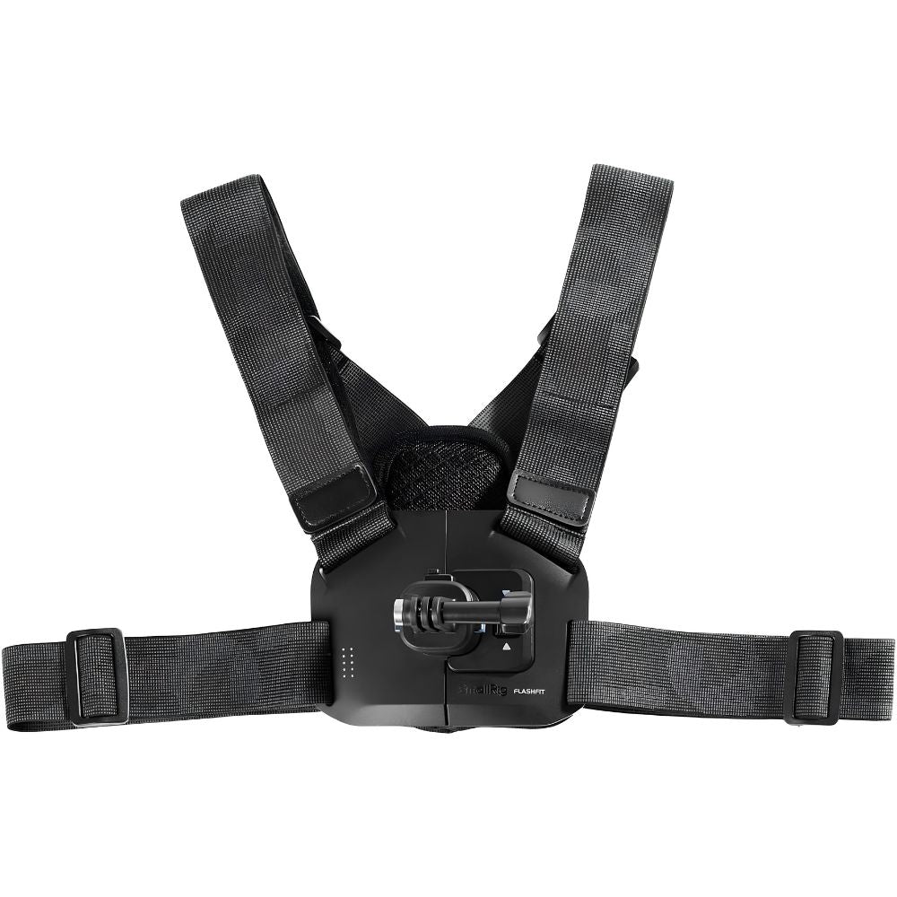SmallRig Action Camera Accessory Kit – Chest Mount, Backpack Strap Mount & Strap Clip Adapter
