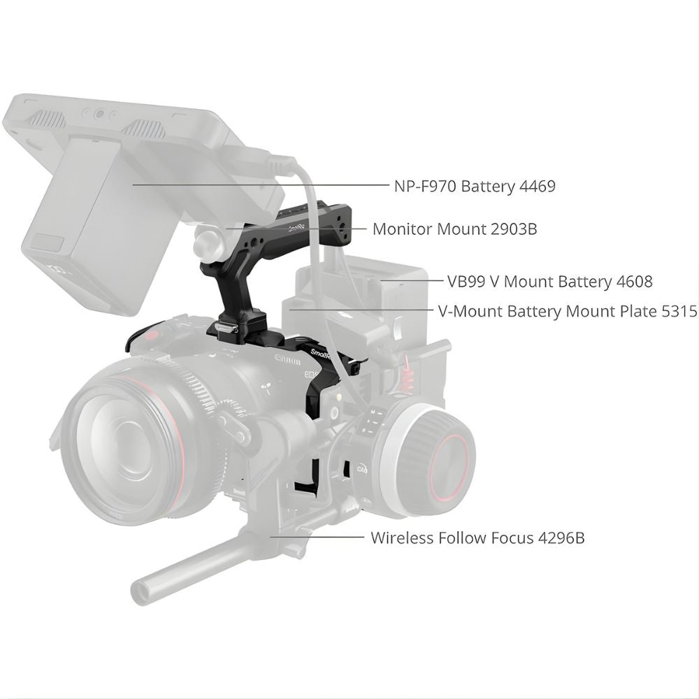 SmallRig Cage Kit for Canon EOS C50 with Top Handle | 5809
