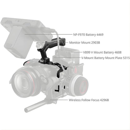 SmallRig Cage Kit for Canon EOS C50 with Top Handle | 5809