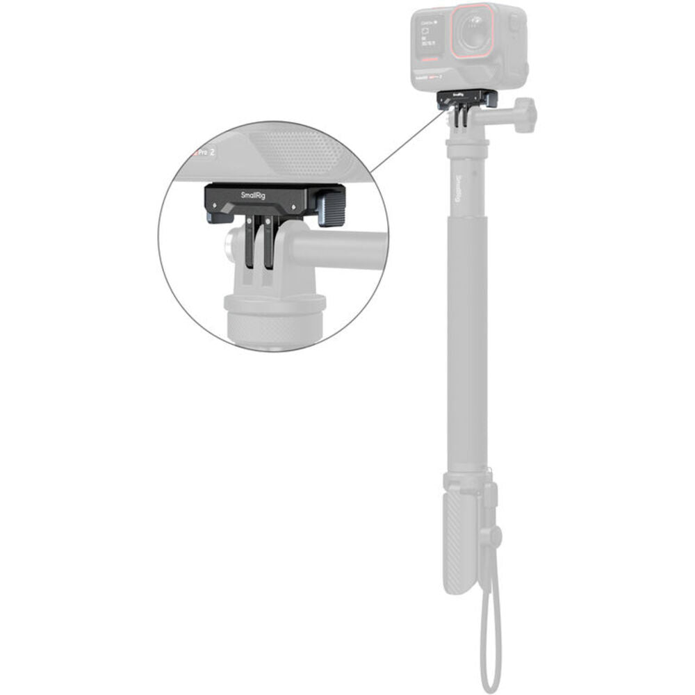 SmallRig Quick Release Mount Adapter for Insta360 X5, X4 Air, Ace Pro 2, Ace Pro & Ace | 5814