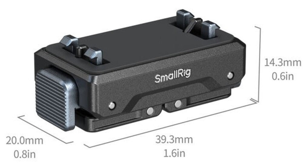 SmallRig Quick Release Mount Adapter for Insta360 X5, X4 Air, Ace Pro 2, Ace Pro & Ace | 5814