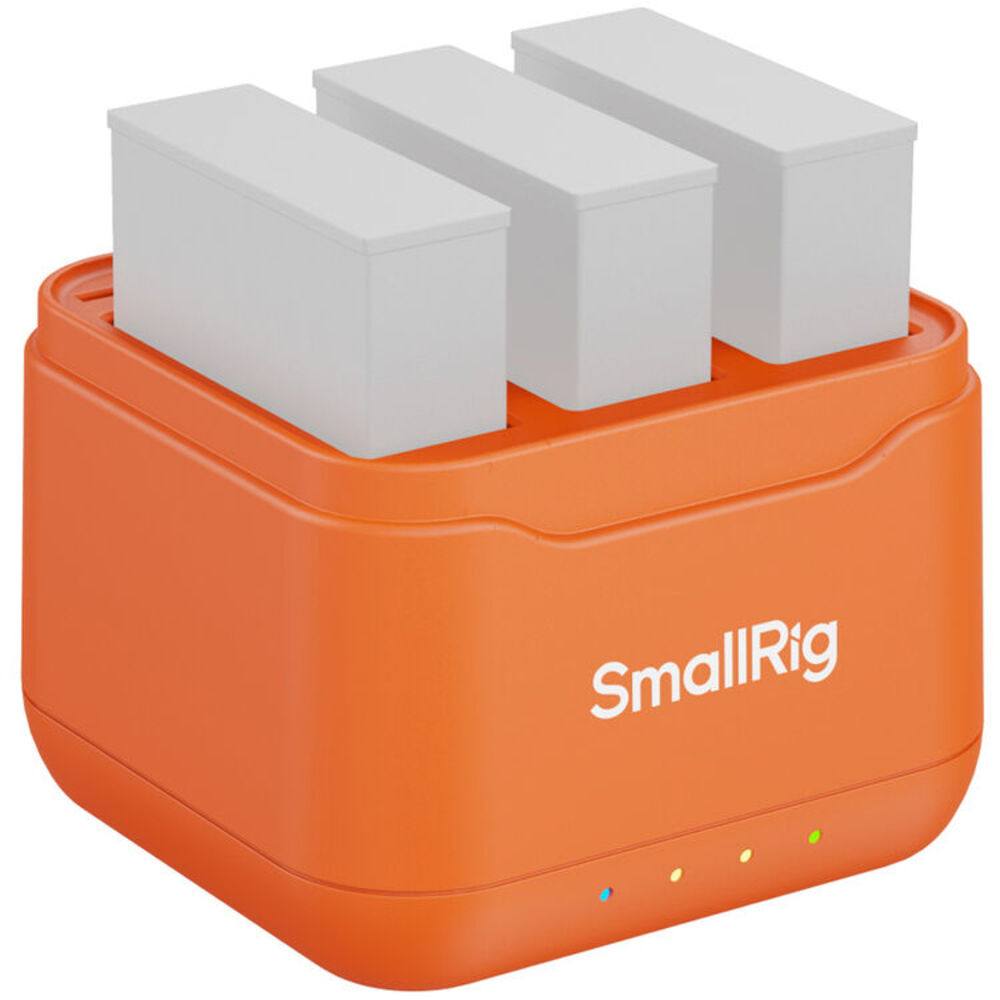 SmallRig Battery Charger & Charging Case for DJI Osmo Action 3, 4, 5 Pro, 6 & Osmo 360