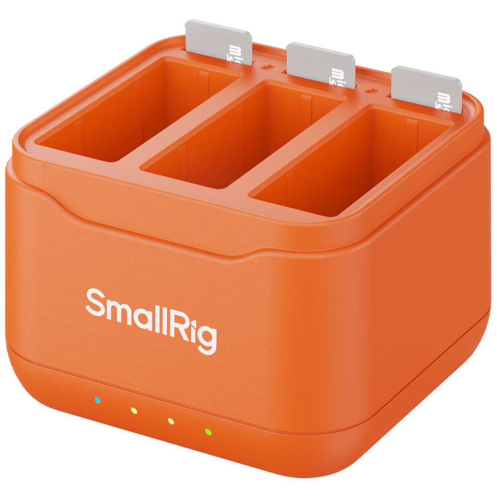 SmallRig Battery Charger & Charging Case for DJI Osmo Action 3, 4, 5 Pro, 6 & Osmo 360