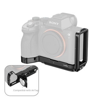 SmallRig L‑Shaped Mount Plate w/ AirTag Slot for Sony A7 V / A7R V / A ...