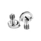 SmallRig QR Quick Release Camera Screw with D Ring (PAIR), 1/4"-20 Threads for Camera Accessories 838