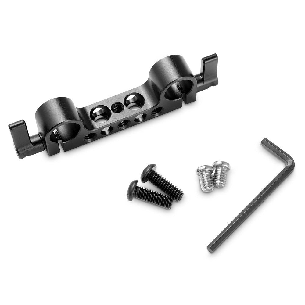 SmallRig Super Lightweight LWS Rod Bracket V3 with 15mm Diameter, 1/4"-20 Threads and Thumb-Lever Rod Locks for Battery Plate, Camera Cage and Shoulder Pad Mountings 942