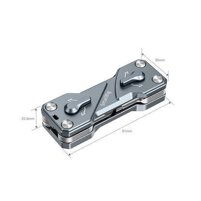 SmallRig Hunter Foldable Screwdriver and Allen Multi-Tool Kit, Pocket-Sized with Phillips, Flat and Torx T25 Driver and Screws with Threaded Holes for Videographers AAK2495