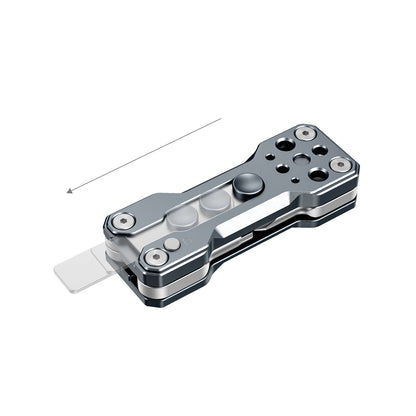 SmallRig Hunter Foldable Screwdriver and Allen Multi-Tool Kit, Pocket-Sized with Phillips, Flat and Torx T25 Driver and Screws with Threaded Holes for Videographers AAK2495