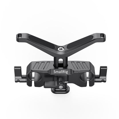 SmallRig Universal Lens Support with 15mm LWS Diameter, Y-Shaped 1.4" Vertical Height Adjustment and Quick Release Thumbscrews for Camera Lenses BSL2680