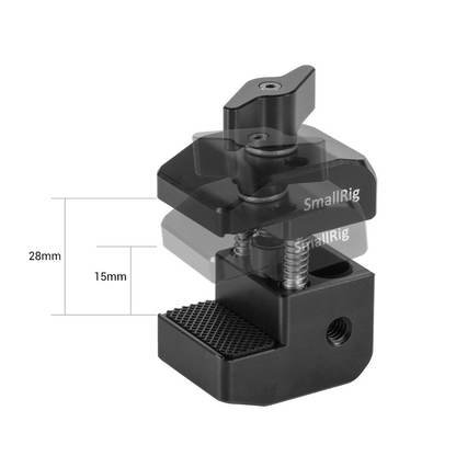 [CLEARANCE] SmallRig Quick Release QR Counterweight & Mounting Clamp Kit with 100g & 200g Counterweight, Adjustable Range, 1/4"-20 Threaded Holes for DJI Ronin-S/Ronin-SC and Zhiyun 3/Weebill 2S/Crane Gimbals BSS2465