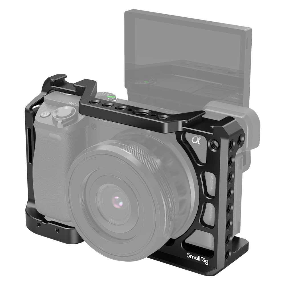 SmallRig Camera Cage with Anti-Twisting Design for Sony A6100 A6300 A6400 A6500 CCS2310B