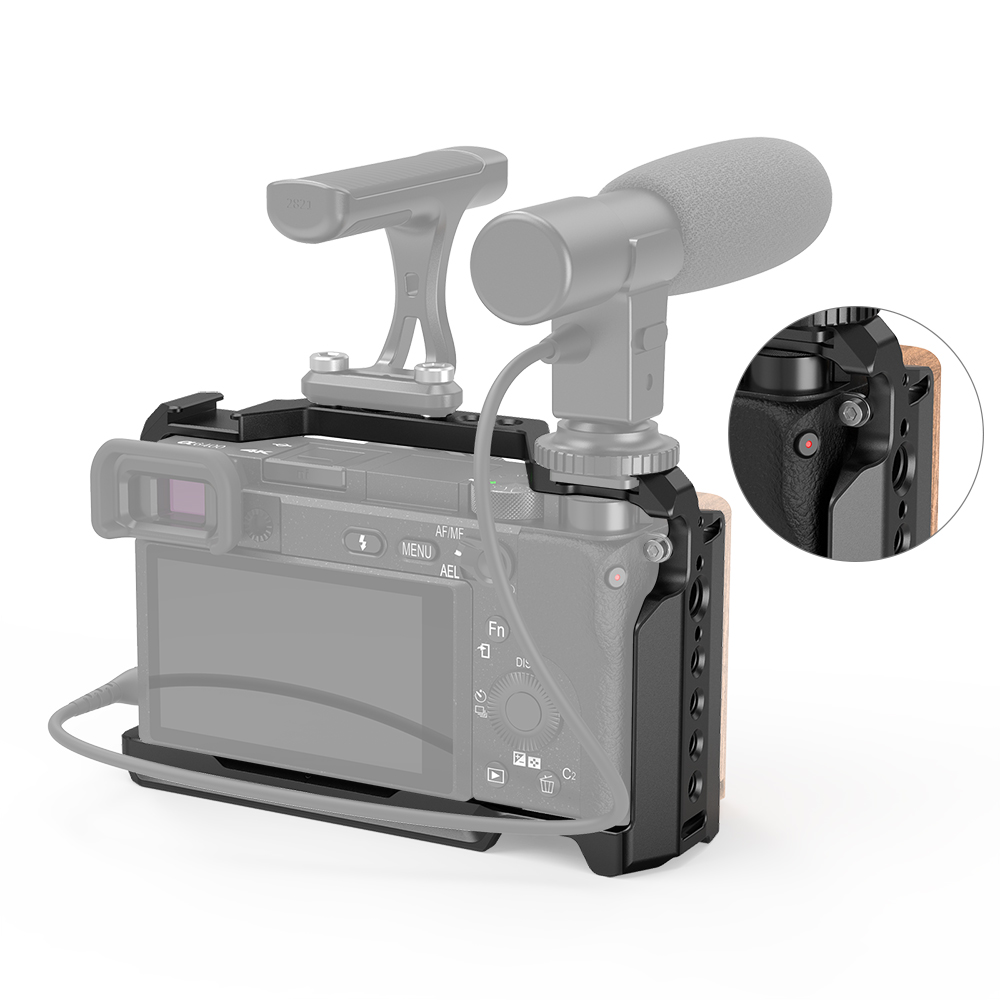 SmallRig Camera Cage with Anti-Twisting Design for Sony A6100 A6300 A6400 A6500 CCS2310B