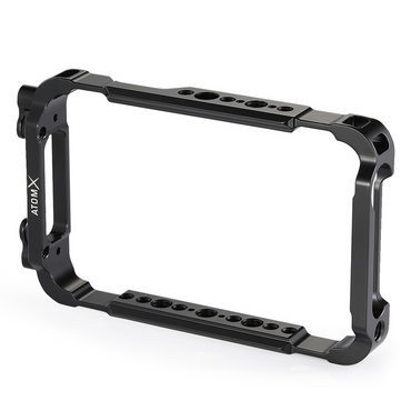 SmallRig On-Camera Monitor Cage with HDMI Cable Clamp, Anti-Shedding Drive Locks, NATO Rail, 1/4 & M3 Screw, Hex Spanner for Atomos Ninja V and V Plus 5" 4K HDMI Recording Video Monitor CMA2209