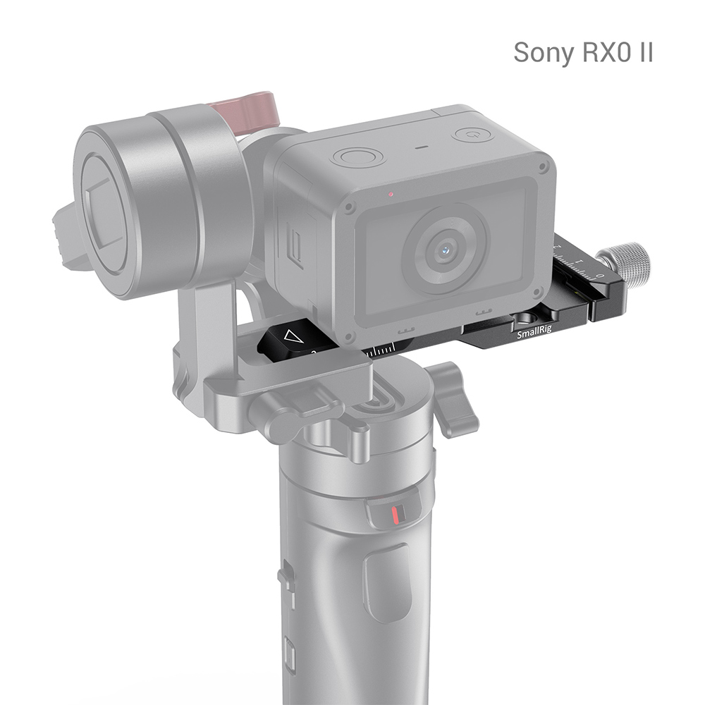 SmallRig 8" Lightweight ARRI Dovetail Plate with Hex Spanner & Screw, 1/4"-20 and 3/8"-16 Threaded Holes for ARRI Standard Camera Baseplate & Tripod Quick Release Plate DPR2304