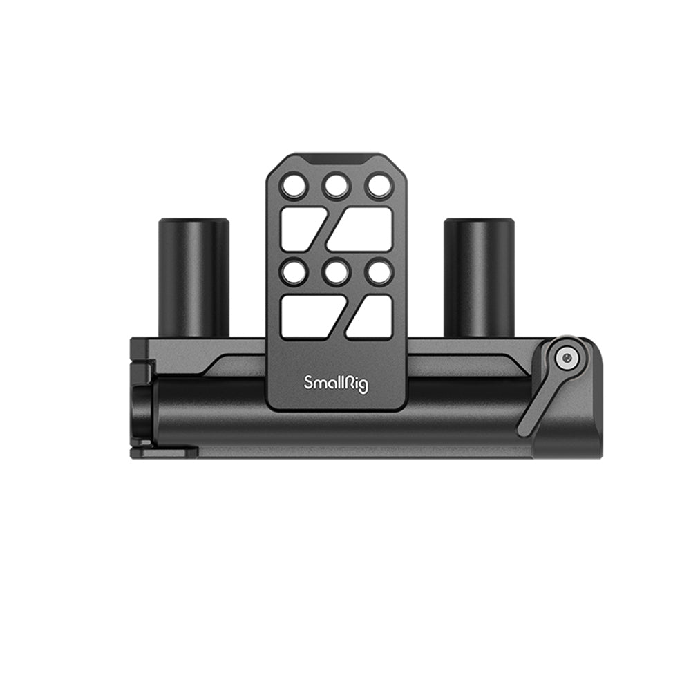 SmallRig Adjustable Dual 15mm LWS Rod System Clamp Battery Hinge Plate with Spanner, 1/4"-20 Threaded Holes and Aluminum Alloy Material for Camera Battery Mount MD2802