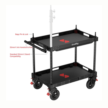 SmallRig MD4573 36" Lightweight Video Production Camera Cart